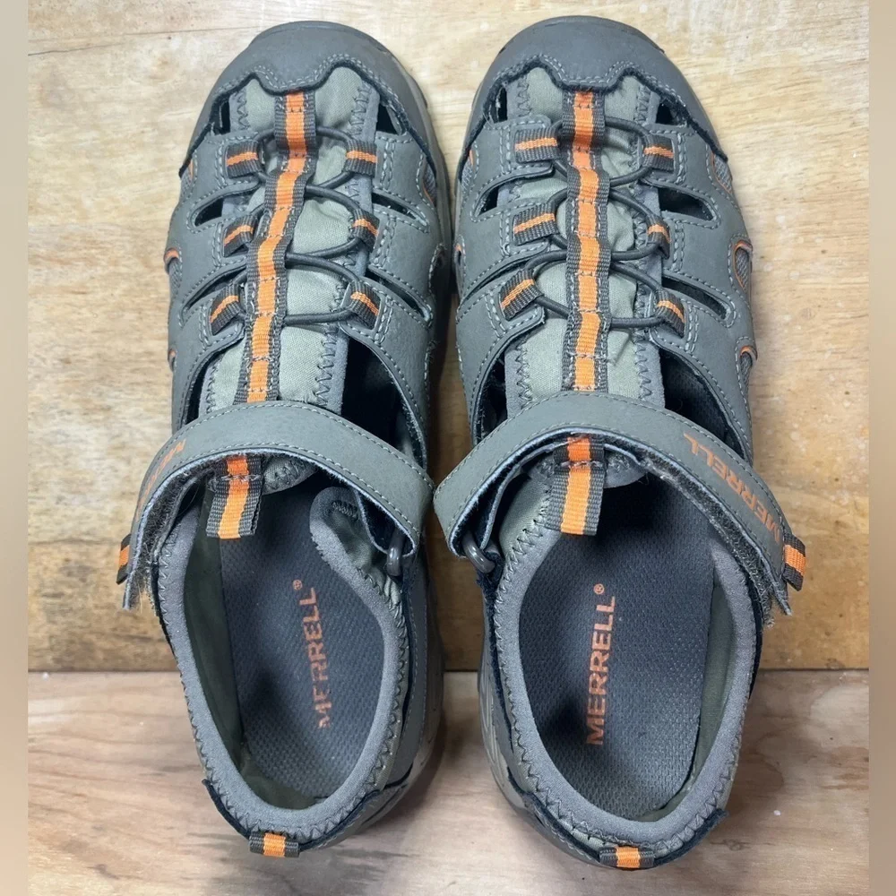 Merrell Hydro H20 Hiker Womens Size 7 (M) Outdoor Closed Toe Sandals Shoes Brown